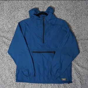 L.L Bean Vintage Blue Windbreaker